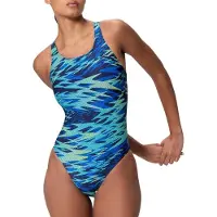 Speedo Maillot de bain Hyperboom Allover Print Medalist Femme