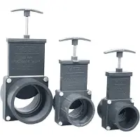 SIBO Fluidra Netherlands B.V. Valterra Pousseur-tireur 50 mm Tige en acier inoxydable Plaque en plastique