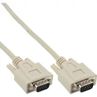 InLine VGA — VGA (3 m), Câble vidéo, Beige