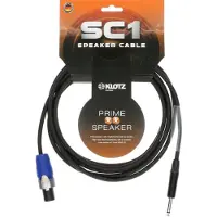 Klotz SC1-SP02SW câble haut-parleur speakON 2br. - jack 2br. 2m