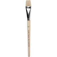 Creativ Company Brosses en bois - No. 20, manche court, 12pcs.