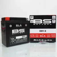 Bs Battery Batterie Sla Pour Scooter Piaggio 50 Vespa Lx 4t 4v 2009 À 2013 Yb9-B / 12v 9ah Neuf