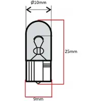 Kyoto Ampoule Pour Scooter Aprilia 500 Atlantic 2002 À 2004 Av Neuf