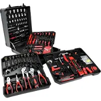 Hofftech Chariot à outils comprenant 186 pièces.