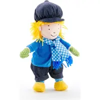 Top 1 Toys Poupée en peluche Teun Hiver 30 cm bleu - Fien en Teun Jouets