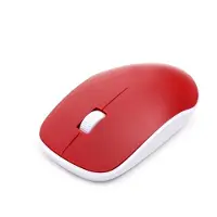 Omega OM0420WR (Sans fil), Souris, Rouge