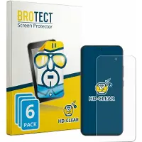 BROTECT Protection Clair (6 pcs, Oppo Reno 13), Téléphone portable : film de protection, Transparent