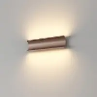 Artdelight Lampe murale indirecte Malibu En haut en bas - bronze brossé