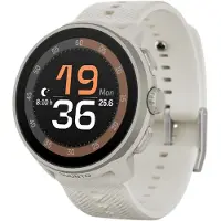 Suunto - Montre GPS - Run Frost Gray + Silicone Strap en Silicone - Gris
