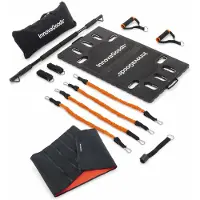 InnovaGoods Kit d'entraînement complet et portable avec guide d'exercices et ceinture de sport pour sauna