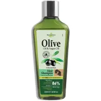 MADIS S.A. GREECE Herbolive Shampoo mit Olivenöl und Arganöl für coloriertes Haar, 200 ml