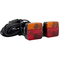 Trailergear Trailerarer Éclairage du coin de la remorque 7,5 m 7 broches+ aimant