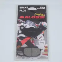 MALOSSI Plaquette De Frein Pour Scooter Sym 50 Jet Euro X 2003 À 2015 Av Neuf
