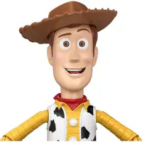 Mattel Toy Story 5, Hello Woody, figurine électronique - 30 cm, version française