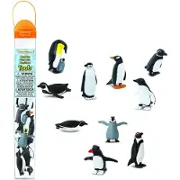 Safari 683404 Penguins Toob Mini Play Dolls - set