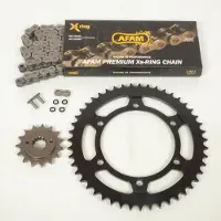 Afam Kit Chaîne Pour Moto Honda 600 Xl V Transalp 1989 À 2000 Neuf
