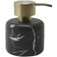 Aquanova Distributeur de Savon Aquanova Nero Small Black