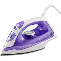 SOKANY , fer à repasser à vapeur 2000 W avec fonction d'auto-nettoyage et réservoir de 180 ml, violet