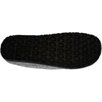 Fischer Markenschuh Fischer Herren Hausschuh Fez Pantoffel Leder Fußbett Helge 0924, Taille:45 EU, Couleur:Gris