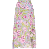 Jeona Jupe 'Fashion Look' bleu clair / olive / violet
