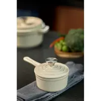 Nois TIERRA Casserole en fonte 14 CM 0,9 L crème