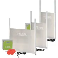 Kerbl Porte automatisée pour poulailler avec porte coulissante - 300 x 400 mm - M