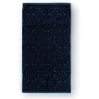 Pip studio Serviette de Toilette Pip Studio Tile de Pip Dark Blue (55 x 100 cm)