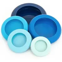 Food Huggers Foodhuggers - bleu glacé - 5 pièces