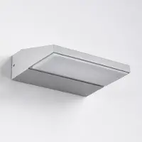 LumenXL Applique pivotante pour extérieur Argento - argent