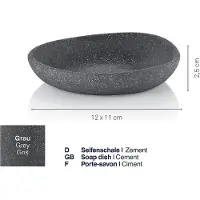 kela Porte-Savon Kela Roda Grey