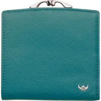 Golden Head Cuir porte-monnaie Madrid RFID Protect French Coin Purse Wallet Turquoise