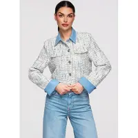 OMBRE Blazer bleu clair / marron / noir