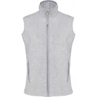 Kariban M?LODIE > GILET MICROPOLAIRE FEMME Ash Heather - Kariban K906 - Taille XXL