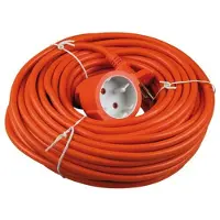 Besli 40084 Verlengkabel - 2x1mm - H05VV - 20m