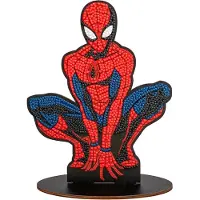 Crayola Spiderman Crystal Art Buddy Xl Rouge