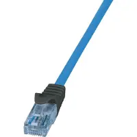 Logilink Professional CPP003 Premium câble patch, cat.6A, U/UTP, bleu, 3,0 m