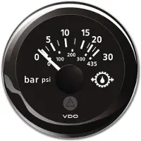 VDO Manomètre à Huile 0-30bar 10-184 Ohm