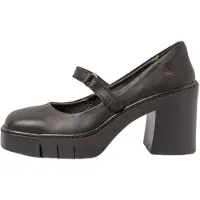 Art pour femme. 119771101003_001 Chaussures en cuir 1977 noir - Hauteur du talon 9cm (41), 8 à 10 cm, Velcro, Casuel