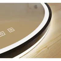 Lyora Miroir avec LED Vasari Ø 60cm - avec antibuée