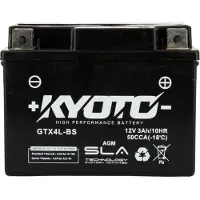 Kyoto Batterie Sla Pour Moto Rieju 50 Smx 2002 À 2005 Ytx4l-Bs Sla / 12v 3ah Neuf