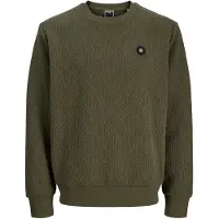 Jack & Jones Plus Sweat-shirt 'JCOGEO' olive