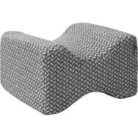 vidaXL Oreiller Avec Oreiller Gris 26 X 21 X 15 Cm Polyester