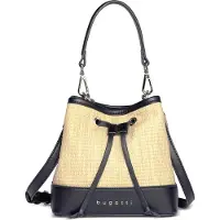 Bugatti Sac bandoulière 'Isa' beige / noir