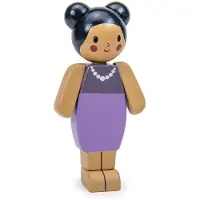 Tender Leaf Toys Tender Leaf Figurine de maison de poupée - Mère d'amande - Jouets en bois