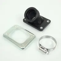 Metrakit Pipe D Admission Pour Moto Peugeot 50 Nk7 9916770 / Ø40.3mm / Fonte Neuf