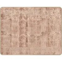 vidaXL Tapis de couloir MARSA Blanc 80 x 100 cm Polyester et PVC
