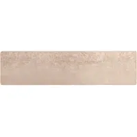 vidaXL Tapis MARSA Beige 80 x 450 cm Polyester et PVC