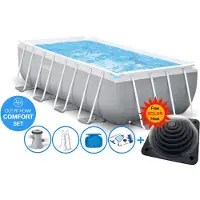 Intex 400 x 200 x 100 cm Set piscine Prism Frame COMFORT - rectangulaire