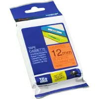 Brother TZe-B31 - (12 mm) - Noir sur orange - Ruban