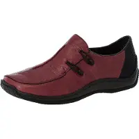 Rieker Chaussure basse rouge foncé / noir